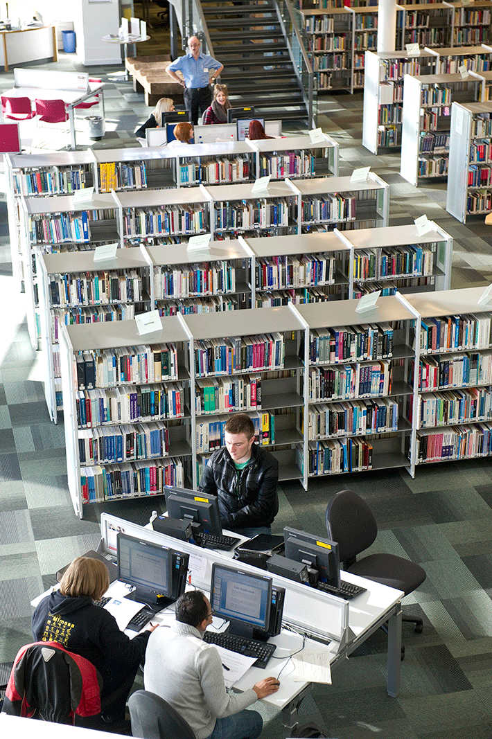 Perpustakaan Crichton Campus, University of Glasgow (foto dok. University of Glasgow) 