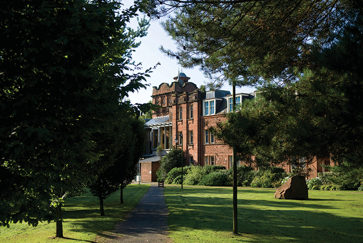 University of Glasgow, Crichton Campus di kota Dumfries, Skotlandia (foto dok. Universitas Glasgow)
