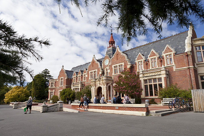 Bangunan kampus Lincoln University, New Zealand