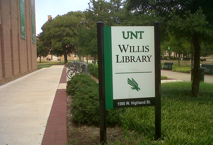 Salah satu perpustakaan di University of North Texas (foto-foto: Ida Fajar Priyanto)